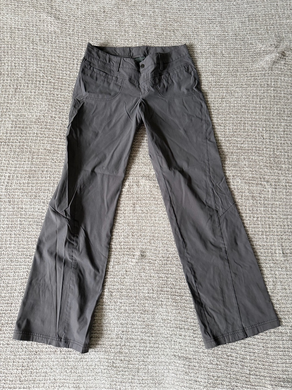 Athleta Women's Dark Gray Chino-Style Stretch Pants